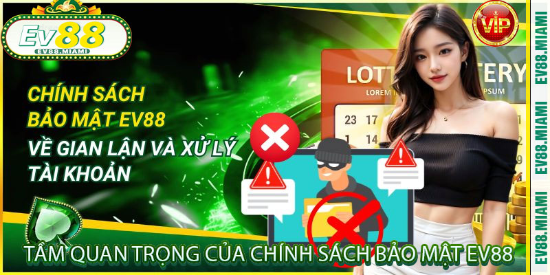 Tầm quan trọng của Chính Sách Bảo Mật EV88